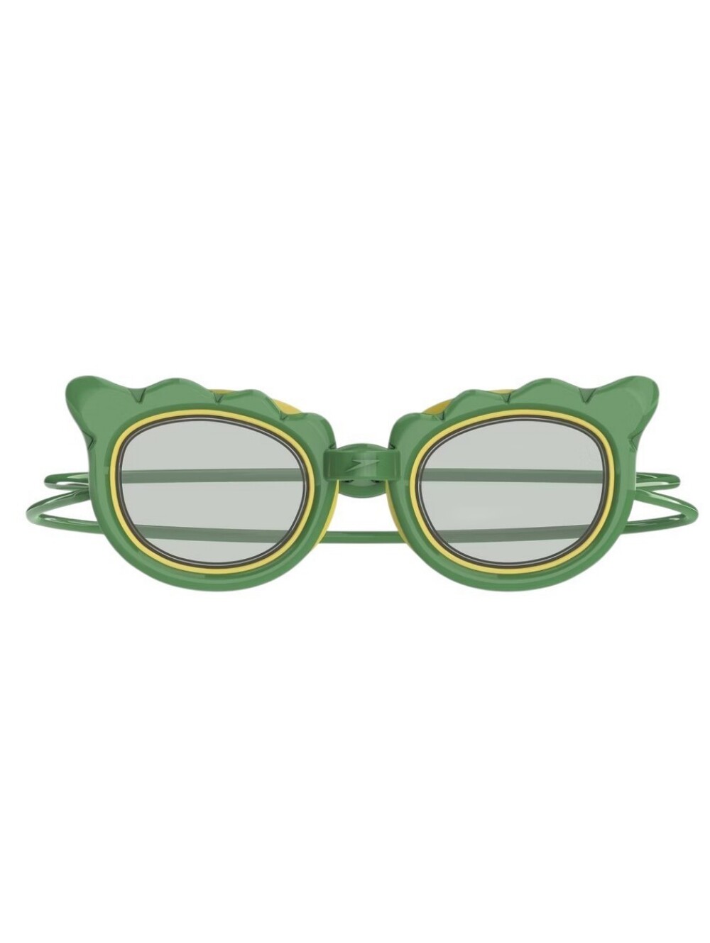 NEW Speedo Kids Sunny Vibes Green Dino Costume Swim Goggles